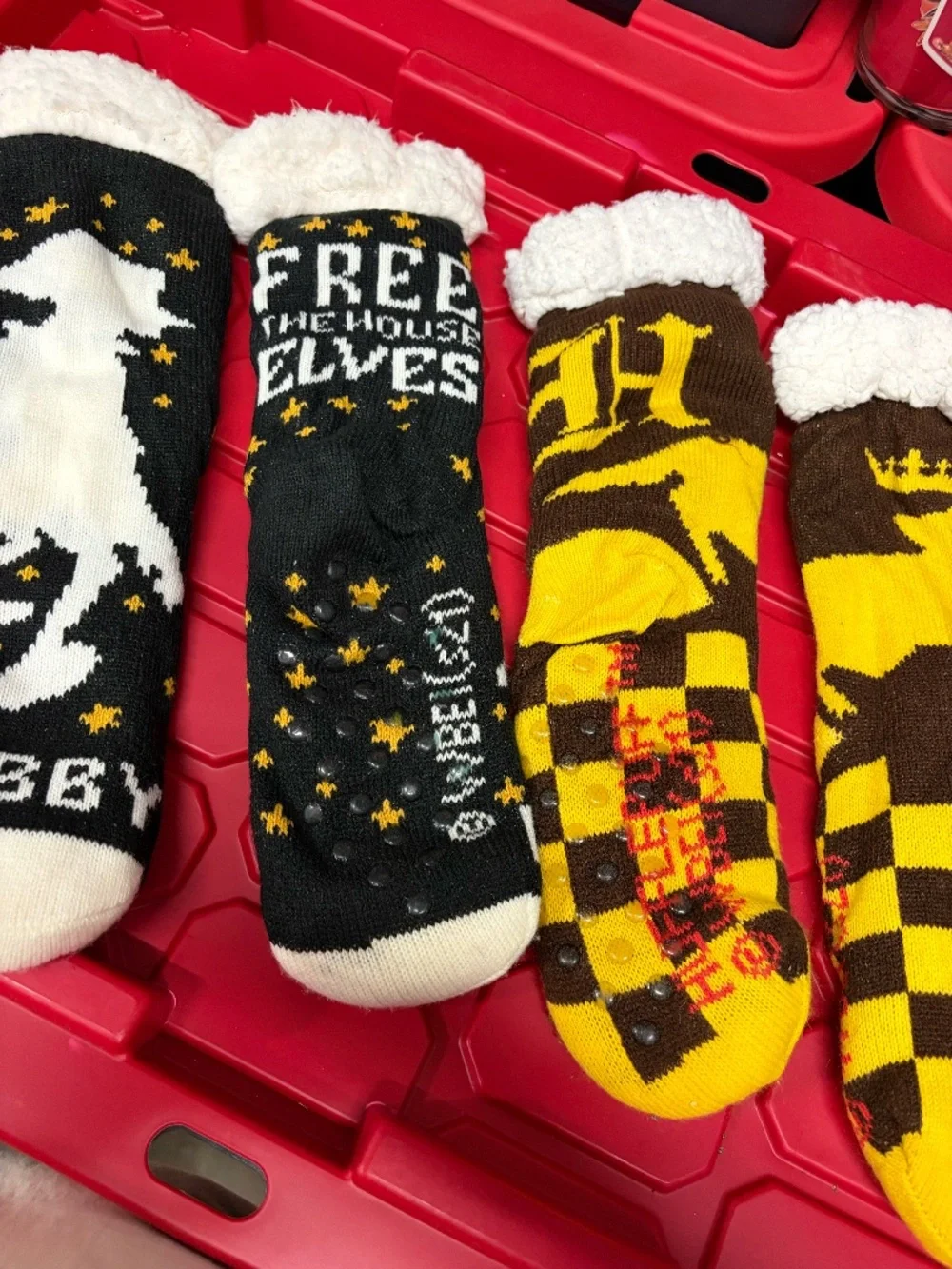 Harry Potter Fuzzy Sock Bundle (2 pairs)